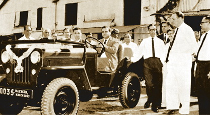 Mahindra & Mahindra в 1945 году начала производство индийских аналогов известного вездехода Willys Overland.