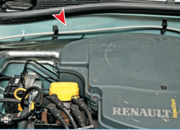 Renault Symbol | Идентификационные номера | Рено Симбол