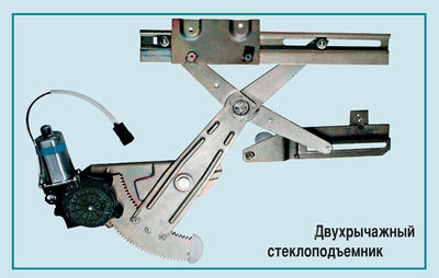 Задний электростеклоподъемник калина 1