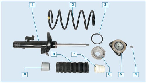 Ремонт и устройство подвески (амортизаторы/пружины/стойки/рычаги), ч.3 (с. 94) - Ford Focus 2