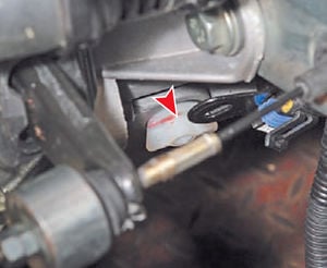 Проверка уровня масла в коробке передач автомобиля Рено Логан