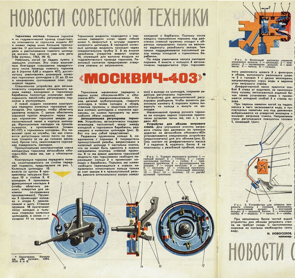 Электросхема москвич 403