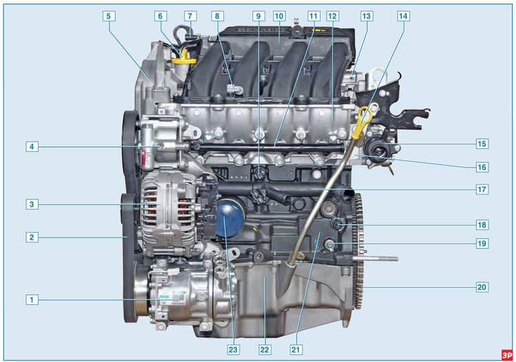 Новый двигатель ВАЗ 11182