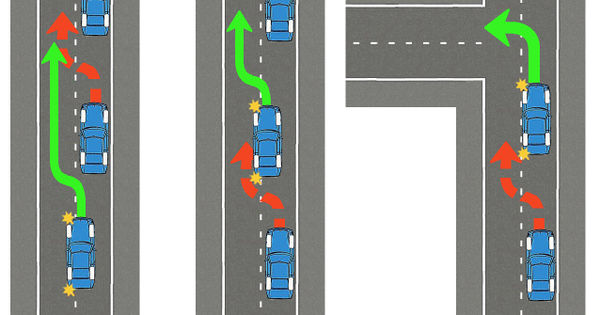 Когда обгон считается опережением и когда можно обгонять на перекрестке :: Autonews