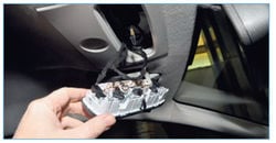 Ford Focus 2 плафон лампа освещения багажника снять замена ремонт Форд Фокус 2
